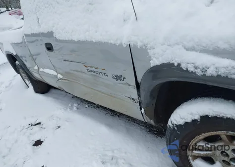 2002 Dodge Dakota из США, поврежденный, VIN 1B7GL12X02S545919